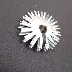 Roseta Duplada em Aço Inox - Vinagre 3,5cm (Par) -... - PROTEC HORSE - A LOJA DOS GRANDES CAMPEÕES