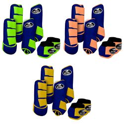 Kit Completo #BiColor Royal Com Velcro&Viés Colori... - PROTEC HORSE - A LOJA DOS GRANDES CAMPEÕES