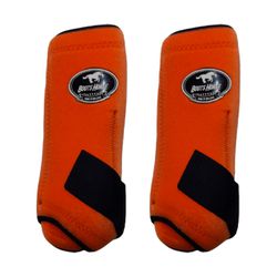 Boleteira Traseira Boots Horse - Laranja/Preto - 1... - PROTEC HORSE - A LOJA DOS GRANDES CAMPEÕES