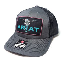 BONE ARIAT - Cinza - Preto - Longhorn - 21027 - PROTEC HORSE - A LOJA DOS GRANDES CAMPEÕES