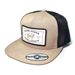 Boné Hooey Bege - Preto - Rank stock - Rodeo compa... - PROTEC HORSE - A LOJA DOS GRANDES CAMPEÕES