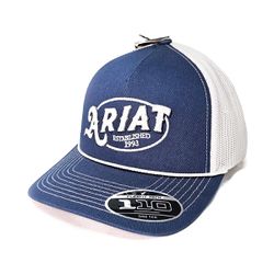 Boné Ariat - Marinho Branco e Logo Estabilished - ... - PROTEC HORSE - A LOJA DOS GRANDES CAMPEÕES