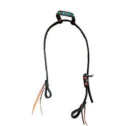 CABECADA ORELHA BOOTS HORSE - SILICONE STRASS PRET... - PROTEC HORSE - A LOJA DOS GRANDES CAMPEÕES