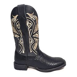 Bota Goyazes Masculina 241501-CBF CABEÇA PRETO DAL... - PROTEC HORSE - A LOJA DOS GRANDES CAMPEÕES