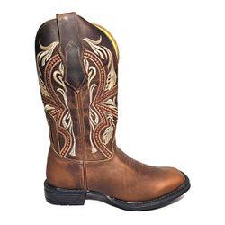 Bota Goyazes Masculina 241501-CF DALLAS TABACO - ... - PROTEC HORSE - A LOJA DOS GRANDES CAMPEÕES
