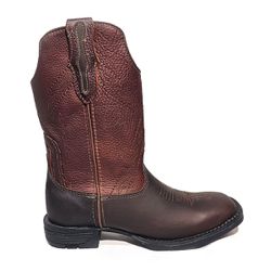 Bota Goyazes Masculina 243003-CF DALLAS CAFE COURO... - PROTEC HORSE - A LOJA DOS GRANDES CAMPEÕES