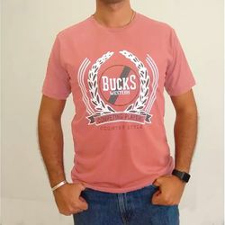 Camiseta Masculina Bucks Western - 05 - 15041 - PROTEC HORSE - A LOJA DOS GRANDES CAMPEÕES
