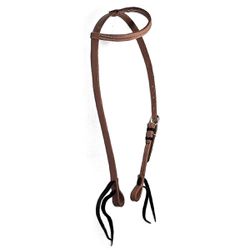 Cabeçada Simples De Orelha Couro Café - Protec Hor... - PROTEC HORSE - A LOJA DOS GRANDES CAMPEÕES