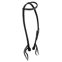 Cabeçada Simples De Orelha Couro Preto - Protec Ho... - PROTEC HORSE - A LOJA DOS GRANDES CAMPEÕES