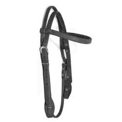 Cabecada Couro Preto Testa - Simples Com Afogador ... - PROTEC HORSE - A LOJA DOS GRANDES CAMPEÕES