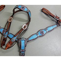 Conjunto Cabecada e Peiteira - Master Saddles 14 -... - PROTEC HORSE - A LOJA DOS GRANDES CAMPEÕES