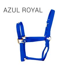 CABRESTO BOOTS HORSE NYLON - AZUL ROYAL - 17397 - PROTEC HORSE - A LOJA DOS GRANDES CAMPEÕES