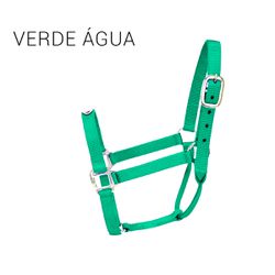 CABRESTO BOOTS HORSE NYLON - VERDE AGUA - 17407 - PROTEC HORSE - A LOJA DOS GRANDES CAMPEÕES