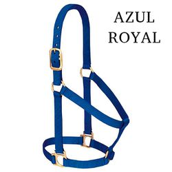 Cabresto de Nylon Weaver - Azul Royal - 18727 - PROTEC HORSE - A LOJA DOS GRANDES CAMPEÕES