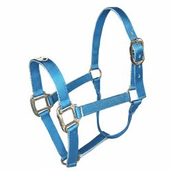 CABRESTO BOOTS HORSE NYLON - AZUL TURQUESA - 17398 - PROTEC HORSE - A LOJA DOS GRANDES CAMPEÕES