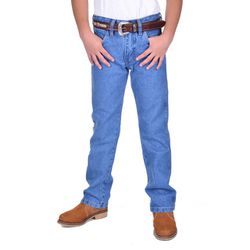 Calça Jeans Wrangler 13M Junior 13MWJGK - 20685 - PROTEC HORSE - A LOJA DOS GRANDES CAMPEÕES