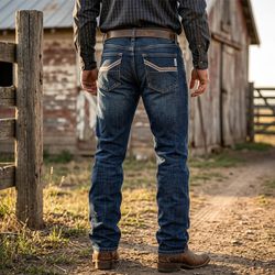 Calça Jeans Classic Masculina Semi Bag Escura CCLI... - PROTEC HORSE - A LOJA DOS GRANDES CAMPEÕES
