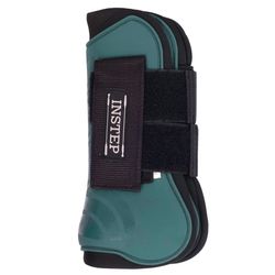 Caneleira Instep com Velcro- Verde - 20884 - PROTEC HORSE - A LOJA DOS GRANDES CAMPEÕES