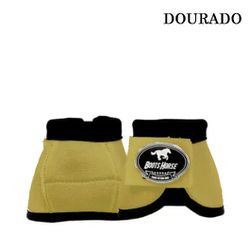 Cloche Boots Horse - Dourado - 8723 - PROTEC HORSE - A LOJA DOS GRANDES CAMPEÕES