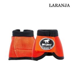 Cloche Boots Horse - Laranja - 8717 - PROTEC HORSE - A LOJA DOS GRANDES CAMPEÕES