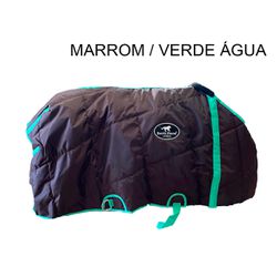 Capa de Frio Boots Horse Forrada Simples - Marrom ... - PROTEC HORSE - A LOJA DOS GRANDES CAMPEÕES