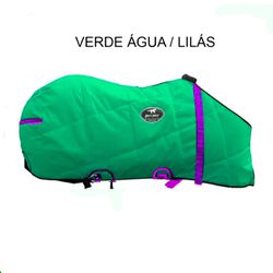 Capa de Frio Boots Horse Forrada Simples - Verde Á... - PROTEC HORSE - A LOJA DOS GRANDES CAMPEÕES