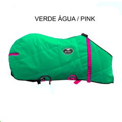 Capa de Frio Boots Horse Forrada Simples - Verde Á... - PROTEC HORSE - A LOJA DOS GRANDES CAMPEÕES