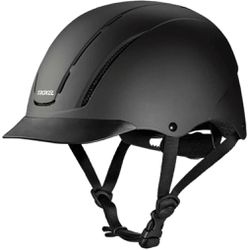 Capacete Troxel - Spirit - Black Duratec - 20577 - PROTEC HORSE - A LOJA DOS GRANDES CAMPEÕES