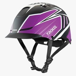 Capacete Troxel - TX - Purple Raptor - 14711 - PROTEC HORSE - A LOJA DOS GRANDES CAMPEÕES