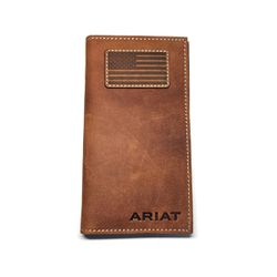 Carteira Couro Bifold Vertical Longa Ariat-A354834... - PROTEC HORSE - A LOJA DOS GRANDES CAMPEÕES