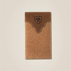 Carteira Couro Bifold Vertical Longa Ariat-A355550... - PROTEC HORSE - A LOJA DOS GRANDES CAMPEÕES