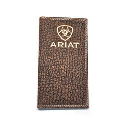 Carteira Couro Bifold Vertical Longa Ariat-A355590... - PROTEC HORSE - A LOJA DOS GRANDES CAMPEÕES