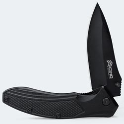 Canivete Liso Cimo Tomahawk Inox Cabo Alumínio 975... - PROTEC HORSE - A LOJA DOS GRANDES CAMPEÕES