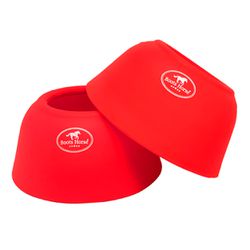 CLOCHE DE BORRACHA BOOTS HORSE - VERMELHO - 20254 - PROTEC HORSE - A LOJA DOS GRANDES CAMPEÕES