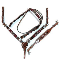 CONJUNTO DE CABECADA E PEITEIRA + LEVANTADOR BOOTS... - PROTEC HORSE - A LOJA DOS GRANDES CAMPEÕES