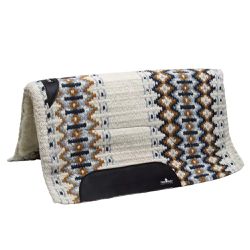 Manta Sensor Flex Wool Top Creme & Azul #CRBL - Cl... - PROTEC HORSE - A LOJA DOS GRANDES CAMPEÕES