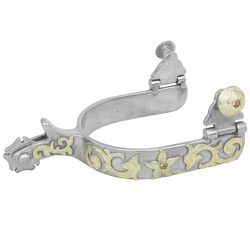 ESPORA BOOTS HORSE ENGRAVED FLORAL - 30218-BH - 21... - PROTEC HORSE - A LOJA DOS GRANDES CAMPEÕES