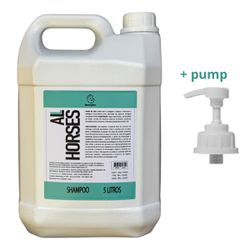 Shampoo Neutro 5Lt - Horse Glow - 21122 - PROTEC HORSE - A LOJA DOS GRANDES CAMPEÕES