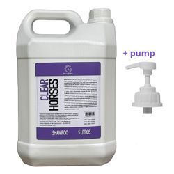 Shampoo Pelagem Clara 5Lt Horse Glow - 21124 - PROTEC HORSE - A LOJA DOS GRANDES CAMPEÕES