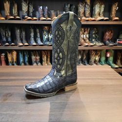 Bota Goyazes Feminina 203251-jf JACare preto fóssi... - PROTEC HORSE - A LOJA DOS GRANDES CAMPEÕES