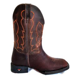 Bota Jácomo Masculina - CABEÇA CAFÉ FOSSIL OIL CAF... - PROTEC HORSE - A LOJA DOS GRANDES CAMPEÕES