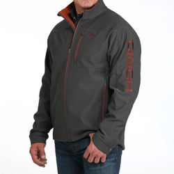 Jaqueta Masculina Bonded Charcoal #MWJ1583010 - Ci... - PROTEC HORSE - A LOJA DOS GRANDES CAMPEÕES