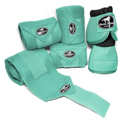 Kit Jogo de 04 Ligas com 01 Par de Cloche - Tiffan... - PROTEC HORSE - A LOJA DOS GRANDES CAMPEÕES