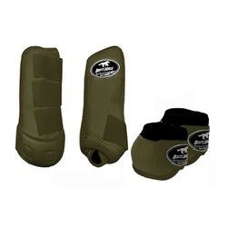 Kit Simples Boots Horse Boleteira Dianteira e Cloc... - PROTEC HORSE - A LOJA DOS GRANDES CAMPEÕES