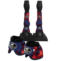 Kit Simples Boots Horse Boleteira Dianteira e Cloc... - PROTEC HORSE - A LOJA DOS GRANDES CAMPEÕES