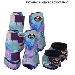 Kit Completo Boots Horse - Boleteira Dianteira/Tra... - PROTEC HORSE - A LOJA DOS GRANDES CAMPEÕES