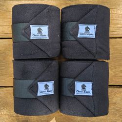 Liga de Descanso Preta Classic Equine Polo Wrap #P... - PROTEC HORSE - A LOJA DOS GRANDES CAMPEÕES