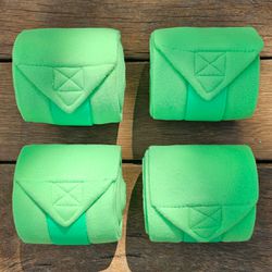 Liga De Descanso Mustang Polo Wraps - Verde Limão ... - PROTEC HORSE - A LOJA DOS GRANDES CAMPEÕES