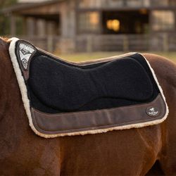 Manta Boots Horse Ultimate Pad Com Pelego Preto &a... - PROTEC HORSE - A LOJA DOS GRANDES CAMPEÕES