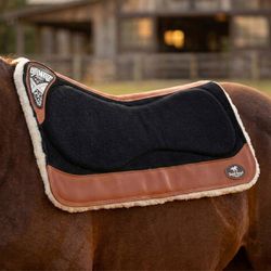 Manta Boots Horse Ultimate Pad Com Pelego Preto &a... - PROTEC HORSE - A LOJA DOS GRANDES CAMPEÕES